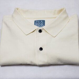 JOS.A. BANK Men's yellow T-shirt. Size: XL - 100% Cotton